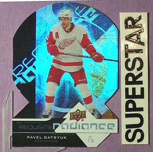 PAVEL DATSYUK  2012-13 Upper Deck Requisite RADIANCE SP #RR17 Detroit Red WIngs