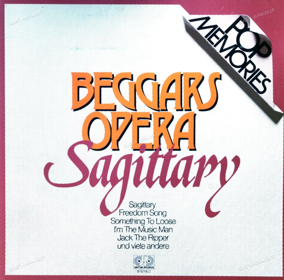 Beggars Opera - Sagittary Germany LP 1980 (VG+/VG) . - Bild 1 von 1