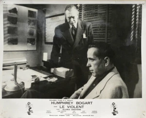 Humphrey Bogart IN A LONELY PLACE Nicholas Ray 1950 FRENCH LOBBY CARD 12"x10" - Picture 1 of 1