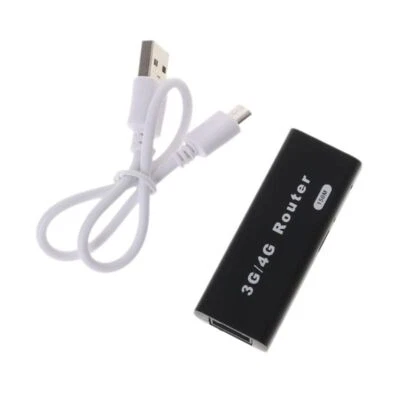 Mini Portable 3G WiFi Wlan Hotspot Client 150Mbps USB Rj45 Wireless Router - Image 1 of 4