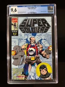 Supersoldiers #1 CGC 9.6 (1993) - Embossed silver foil logo - Andrew Currie - Picture 1 of 2