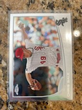 2013 Topps Chrome Chris Sale Baseball Card #187 White Sox