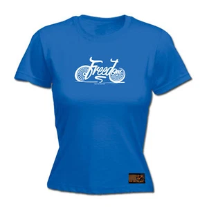 Cycling Rltw Freedom - Womens T Shirt Funny T-Shirt Novelty gift tshirt - Picture 1 of 7