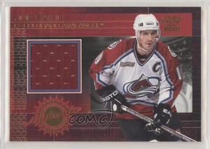 2000-01 Pacific Game Worn Jersey Joe Sakic #4 HOF