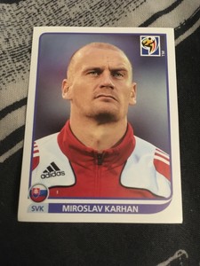FIFA SOUTH AFRICA 2010 PANINI FIGURE NR 478 MINT MIROSLAV KARHAN