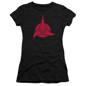 Camiseta Babydoll Junior Niña Star Trek "Klingon Logo" - M - Envío Gratis - Imagen 1 de 3