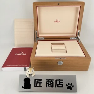 "Brandneu" Omega Echt Holz Uhrenbox Leer Original Case #DF-01 - Bild 1 von 15