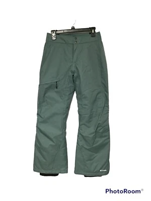 Columbia Bugaboo Omni-Tech Pantalones de Nieve Pequeños Blancos Esquí Snowboard Azul Verde Foto 1 de 4