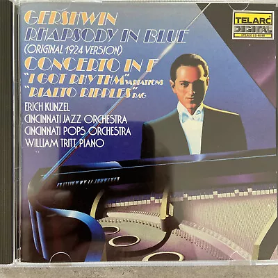 GERSHWIN: Rhapsody in Blue u. a. - Tritt / Kunzel (AU Telarc CD-80166 / neu) - Bild 1 von 3