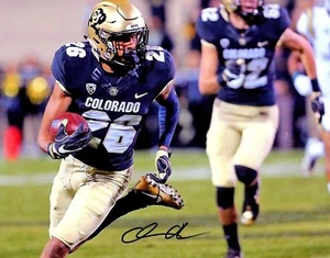 Foto de fútbol americano firmada por Isaiah Oliver Colorado Buffaloes 8x10 Certificado de autenticidad - Imagen 1 de 1