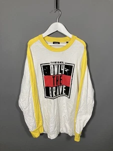 DIESEL LONG SLEEVE T-Shirt - Age 12yrs - White - Great Condition - Boy’s - Picture 1 of 5