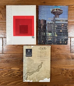 Vintage Lot 3 AIA JOURNAL American Institute Architects 1963 1975 MCM Retro - Bild 1 von 11
