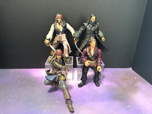 Fluch der Karibik 4 verschiedene Action Figuren Konvolut Jakks Pacific Zizzle - Bild 1 von 15