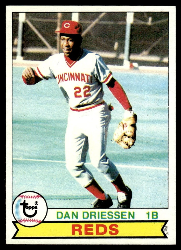 1979 Topps Vintage Baseball EX-NM Dan Driessen Cincinnati Reds #475 - Image 1 of 2