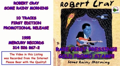 Robert Cray - Some Rainy Morning (CD,1995,Mercury,GOLD PROMO) RARE 1st PRESSING! Foto 1 de 4
