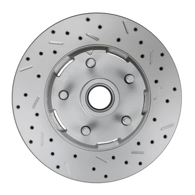 For Ford Fairlane 60-61 Drilled & Slotted Front Disc Brake Conversion Kit — 第 1/4 张图片
