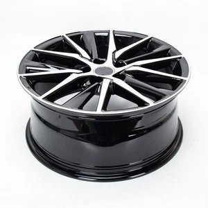 New 18 Inch Machined Black Alloy Rim Wheel For Toyota Camry 2021 2022 2023 - Picture 1 of 10