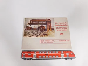 Märklin Spur 0 1 2753 Katalog Spiel-Eisenbahn von 1937 Modellgleis etc #DT863-3 - Bild 1 von 7