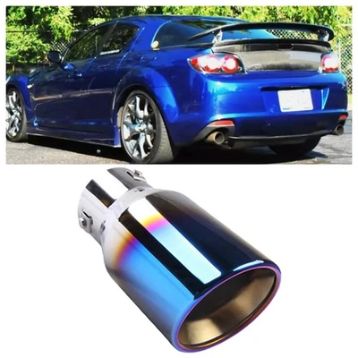 Car Exhaust Pipe Rear Tip Tail Throat Muffler Stainless For Dodge Viper SRT Foto 1 de 4