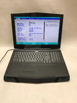 Dell Alienware M17x 17" Intel Core 2 Quad 3GB RAM NO HDD/OS Boots to BIOS!! - DW - Image 1 of 4
