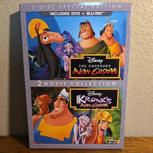 Disney The Emperor's New Groove & Kronks New Groove DVD NEW Sealed W/ Slipcover - Picture 1 of 2