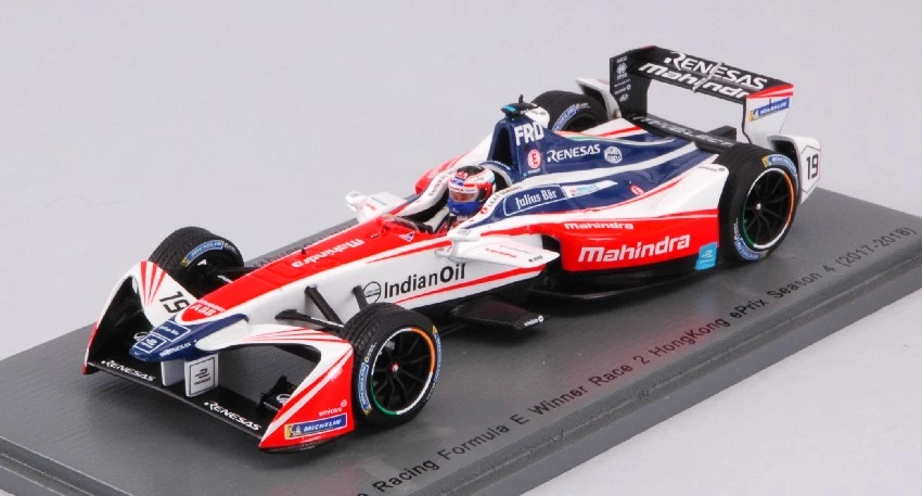 MAHINDRA N.19 WINNER Rd.2 HONG KONG FORMULA E (2017-2018) F.ROSENQVIST - Immagine 1 di 1