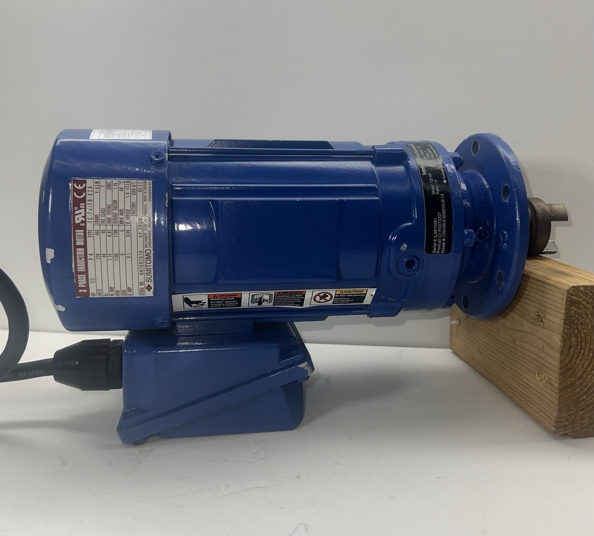 Sumitomo General Purpose Industrial Electric Motors for sale Sumitomo General Purpose Industrial Electric Motors for sale