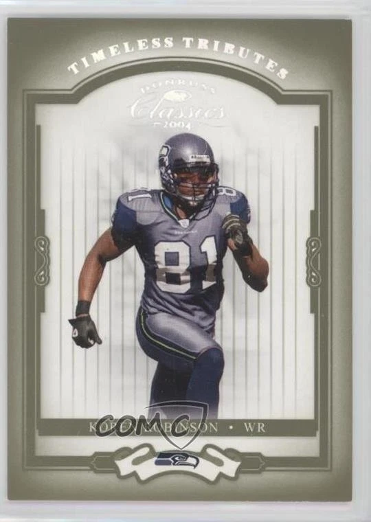 2004 Donruss Classics Timeless Tributes Green /50 Koren Robinson #85 - Image 1 of 2
