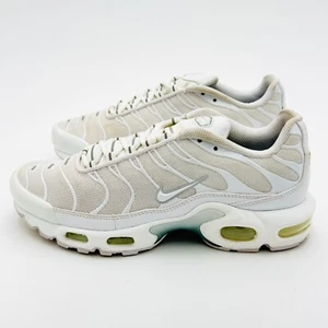 Nike Air Max Plus Mujer Talla 8 Triple Blanco Platino Puro Zapatos Bajos DM2362-100 - Imagen 1 de 17