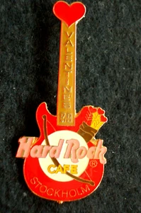 HRC Hard Rock Cafe Stockholm Valentines Day 1999 Guitar LE750 - Picture 1 of 2