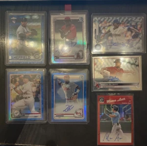Baseball Lot:Auer /60, Gilbert, Dunn, Lux /150, Simmons/150,Yan/150,Sheffield💥 - Picture 1 of 1