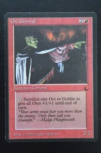 Magic The Gathering MTG ORC GENERAL The Dark MP Moderately Played - Picture 1 of 2