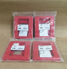NEW IN BAGS LOT OF 4 GENESIS G1RT TRIM PLATE FIRE ALARM