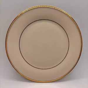 Lenox Eternal Elfenbein Goldrand Salatteller 8 Zoll Einzelteller - Bild 1 von 5