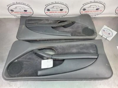 Par de paneles de moldura de puerta delantera Firebird 1997 conductor y pasajero, gris, eléctrico - OEM Foto 1 de 4