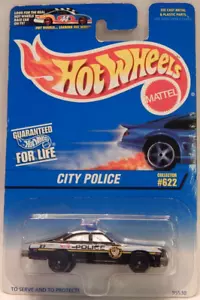 City Police Buick Regal Hot Wheels Mainline 1997-622 Corgi Tooling Retired - Picture 1 of 4
