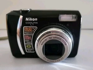 Nikon COOLPIX L1 6.2MP Digital Camera Black PARTS ONLY - Picture 1 of 5