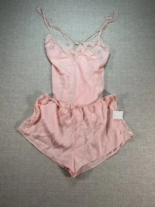 Linda Donatella Nachtwäsche Erwachsene Medium rosa ärmellos bequem Top & Short Damen - Bild 1 von 12