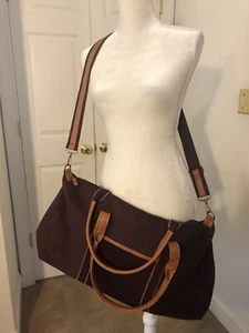 DSW Weekender Burgundy Corduroy w/Tan Trim New - Picture 1 of 7