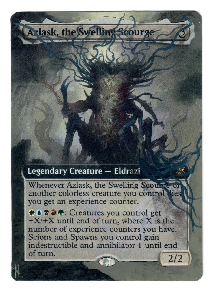 Azlask the Swelling Scourge Altered Art Eldrazi Scion Spawn Experience Counter - Image 1 of 1