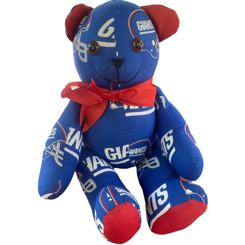 New York Giants Teddy Bear NFL Gift Christmas Birthday Gift Cover
