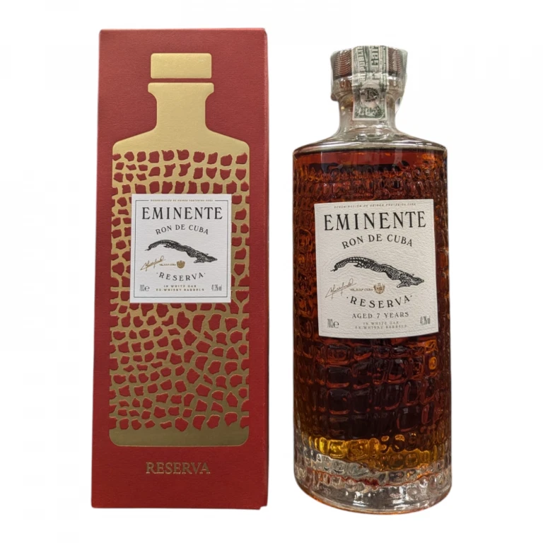 Eminente Ron De Cuba Reserva 7 anni 70 cl. 41,3 Vol. ASTUCCIATO - Immagine 1 di 1