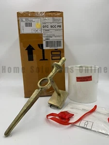 Pottery Barn Easton Forged Iron Sconce Forged Iron Brass 18" h #4816 - Picture 1 of 4