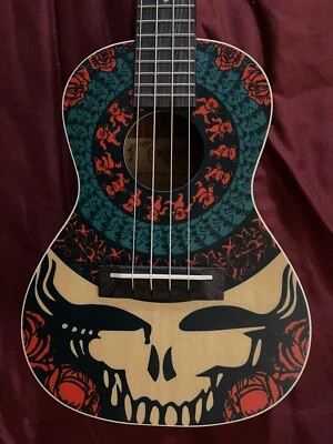 Alvarez GDU26C Grateful Dead Limited Edition Remix Ukulele With Box - Image 1 of 4