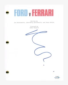 Matt Damon Signed Autographed Ford V Ferrari Movie Script Screenplay ACOA COA - Picture 1 of 1