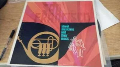 Various - San Francisco Street Musicians LP Album Promo Vinyl Sch - Bild 1 von 2