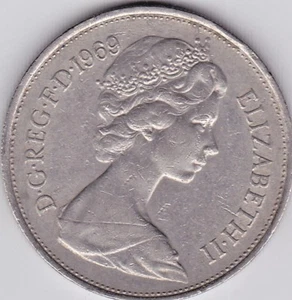 1969 Great Britain 10 NEW PENCE YOU GRADE stk 15 - Picture 1 of 4