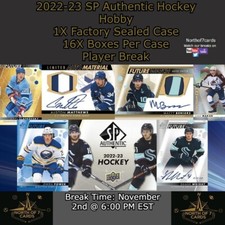 Kirill Kaprizov- 2022-23 SP Authentic Hockey Hobby 1X Case Player BREAK #4