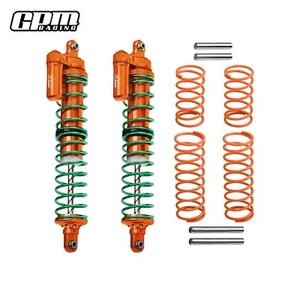 GPM Aluminium Front/Rear Adjustable Spring Shocks For TRAXXAS 1/5 X-Maxx - Picture 1 of 12