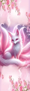 ELEGANT PINK FOX, ANIMAL, DOG-UNIQUE Exquisite Bookmarks - Foto 1 di 1
